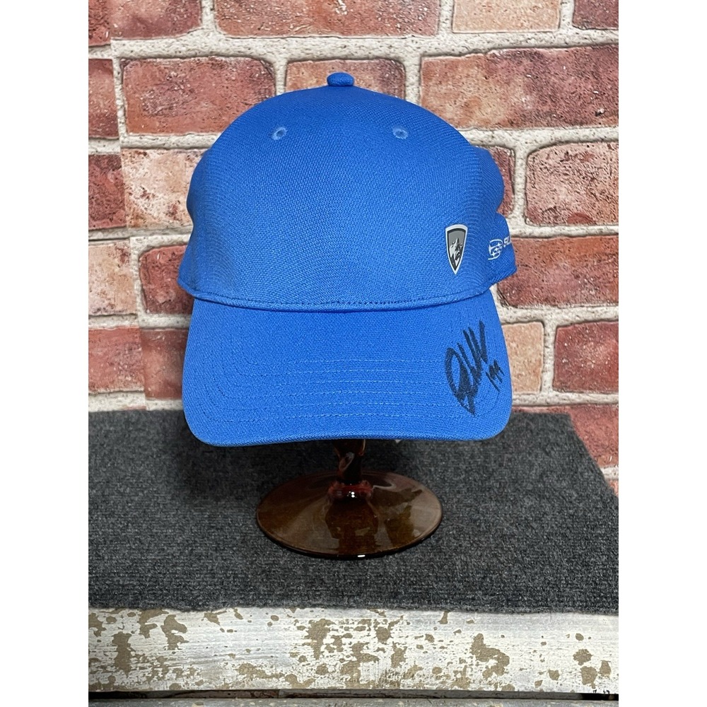 Kuhl Subaru Motorsports USA Logo Rally Blue Strapback Automotive Hat